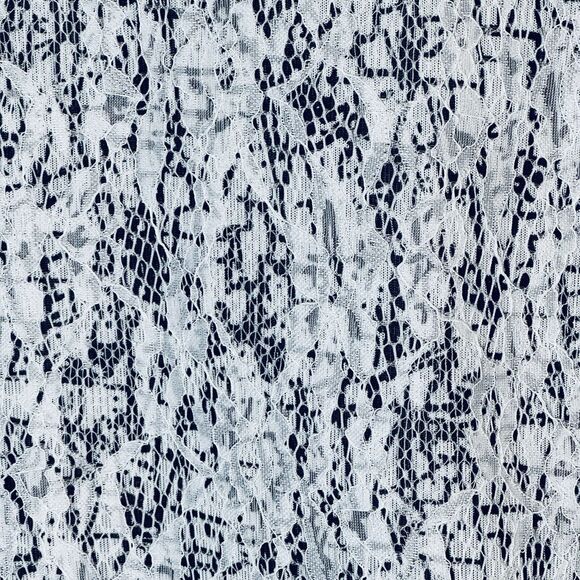 Fall Jacket CATHY DANIELS Women's Long Sleeve Full Zip Lace Overlay Sz XL - Picture 3 of 5